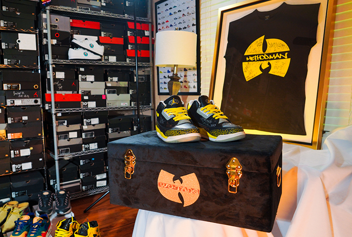 Wu-Tang Jordan III Sneaker Auction/NFT Artwork on VerseBooks