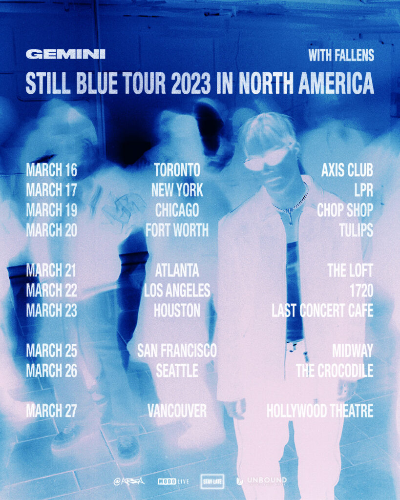 GEMINI is going to the States with “Still Blue” North American Tour