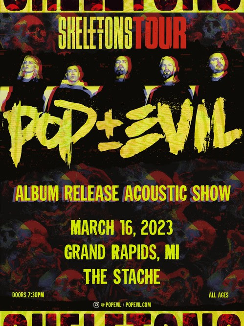 Pop Evil Announce Album Release Signing at Vertigo Music
