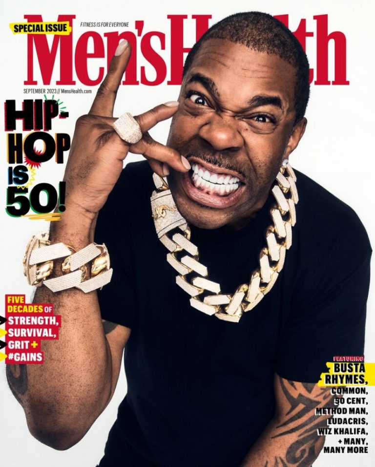 Busta Rhymes, Method Man, 50 Cent, Ludacris, Common, Wiz Khalifa Cover Men’s Health