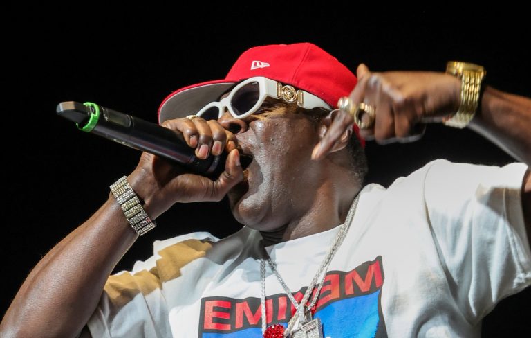 Watch Flavor Flav’s enthusiastic rendition of the National Anthem at NBA game