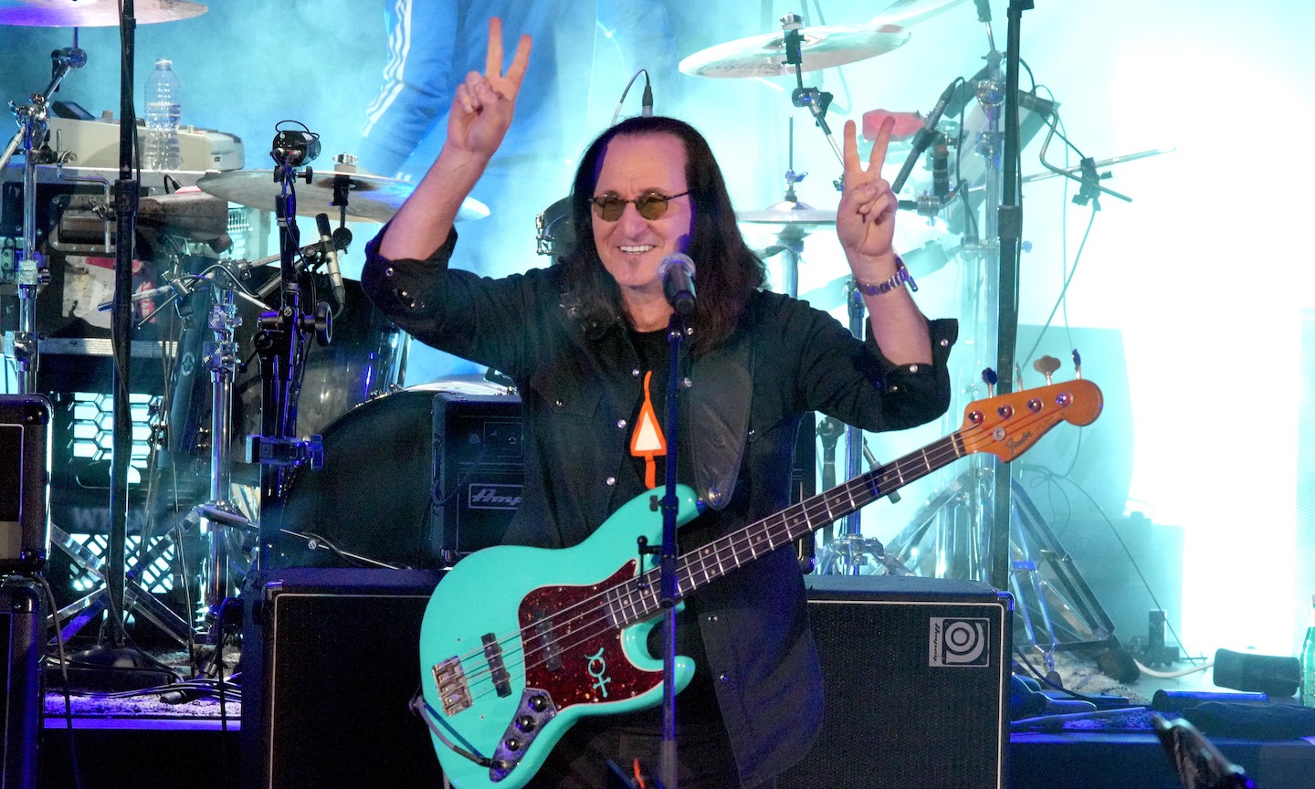 Rush Legend Geddy Lee Plays ‘Geddy Lee Asks: Are Bass Players Human Too?’