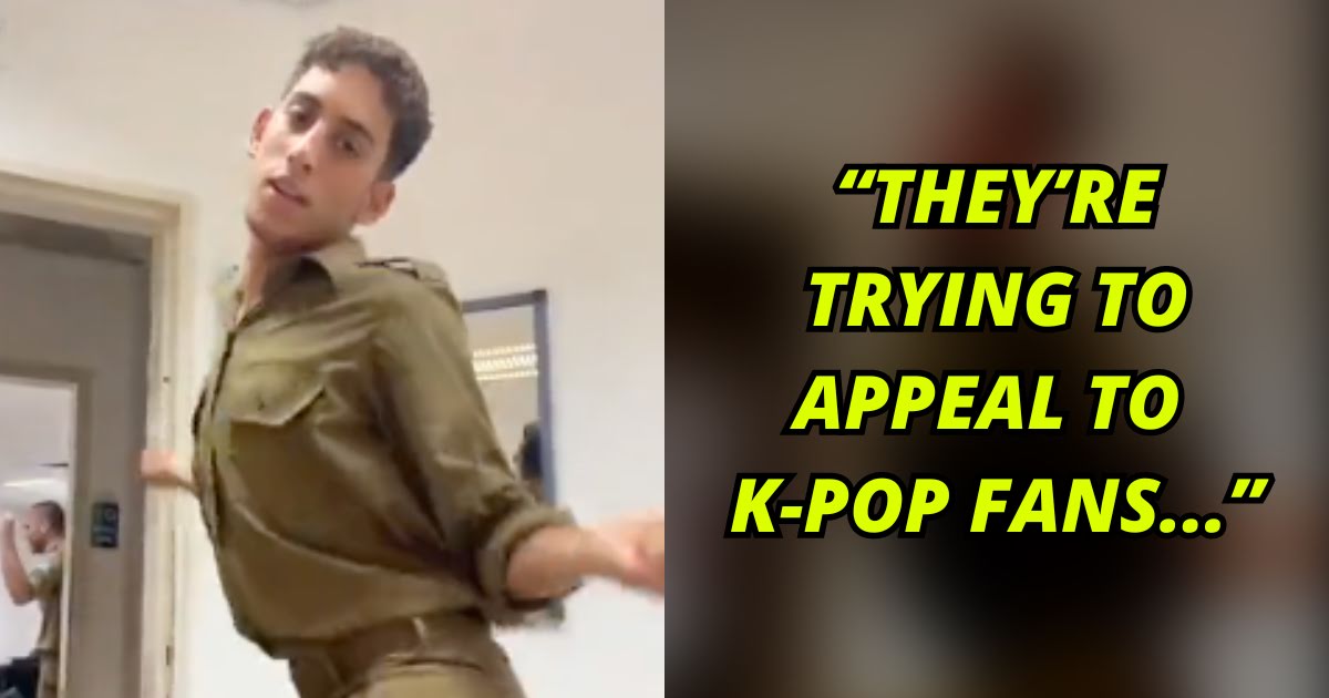 A Video Of An Israeli Soldier Dancing To K-Pop Goes Viral To Netizens Ire