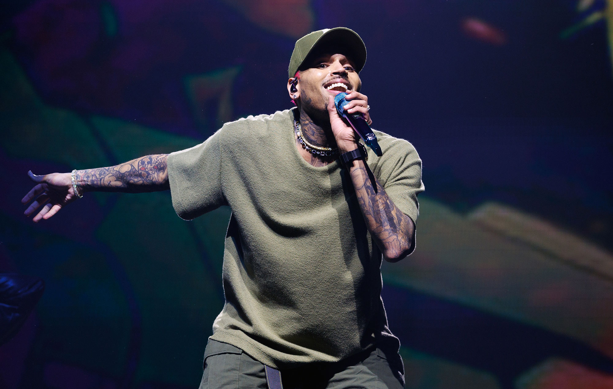Chris Brown sued for beating man with bottle in London club