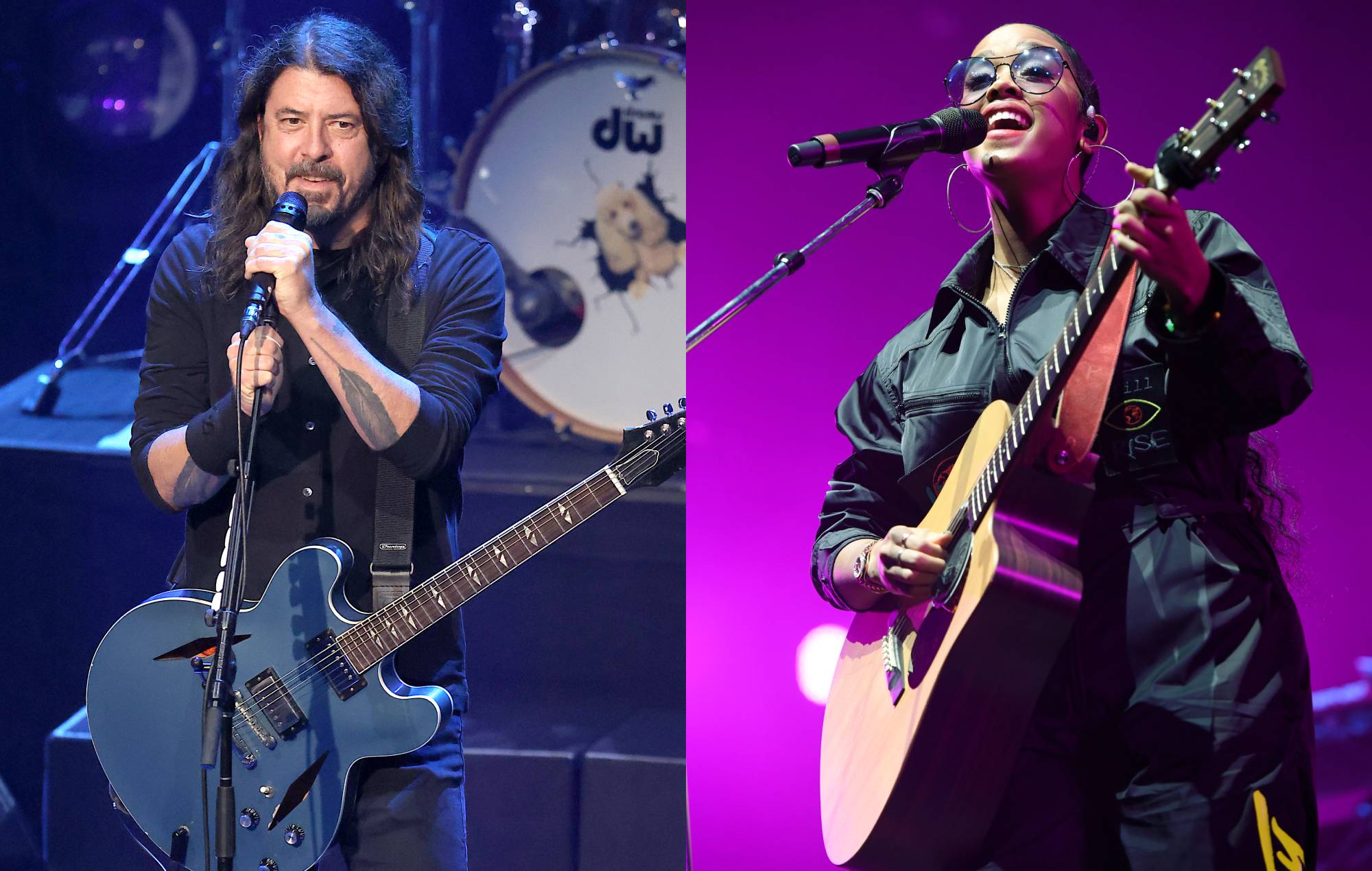 Watch H.E.R. join Foo Fighters to perform ‘The Glass’ on ‘SNL’