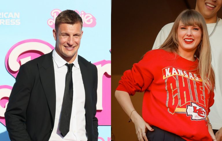 Rob Gronkowski thinks the NFL shows Taylor Swift “too much” during games