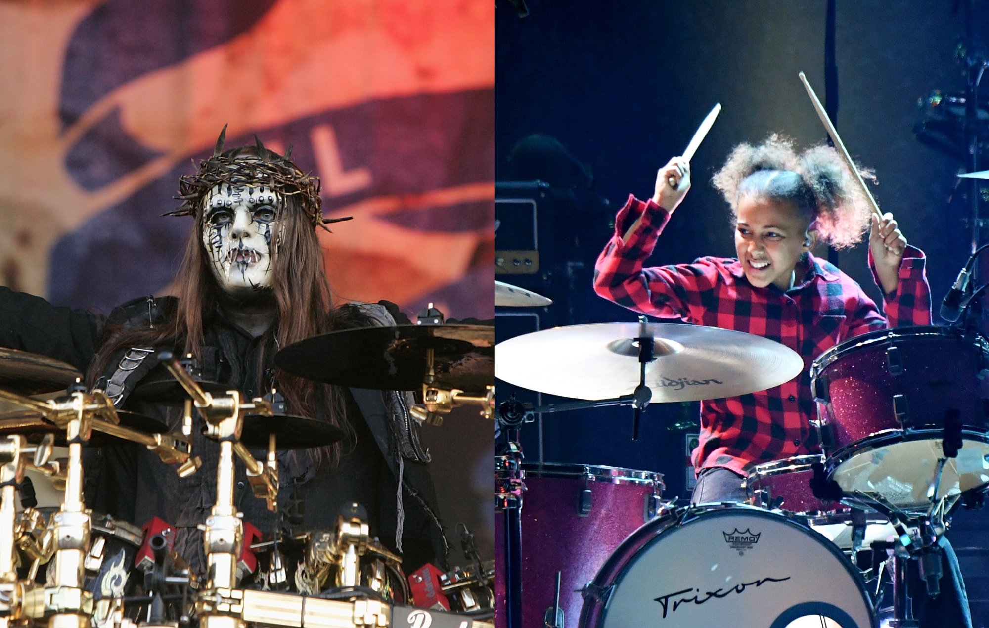 Nandi Bushell gets into Halloween mood with drum cover of Slipknot’s ‘Psychosocial’