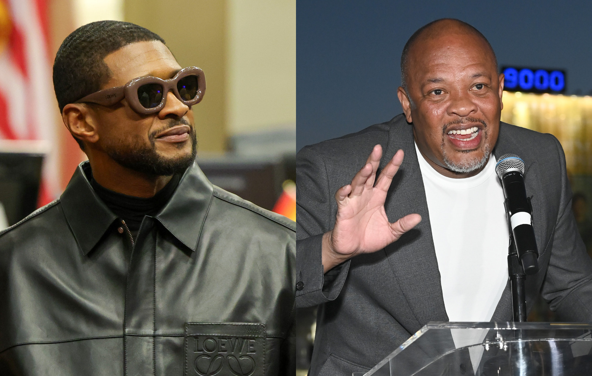 Usher shows love to Dr Dre at recent Las Vegas show