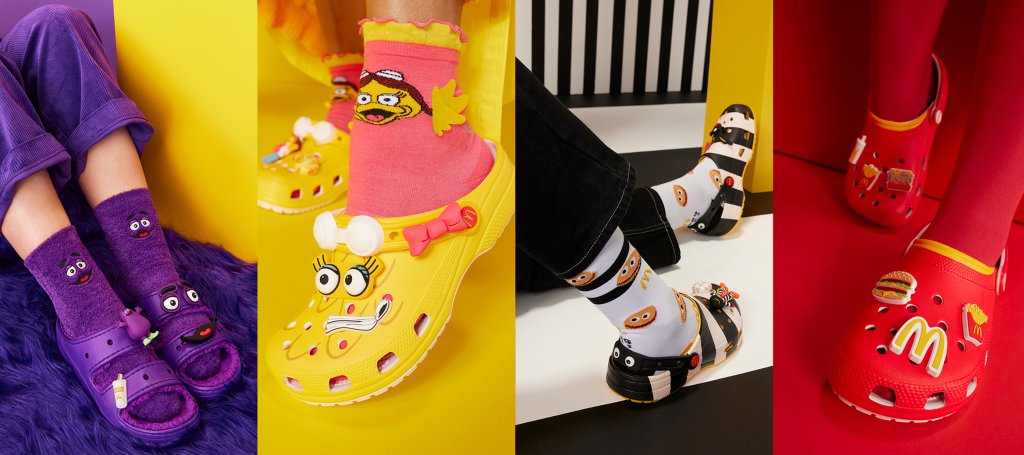 McDonalds & Crocs Collab On New Collection Inspired By Mickey D’s Famous Mascots