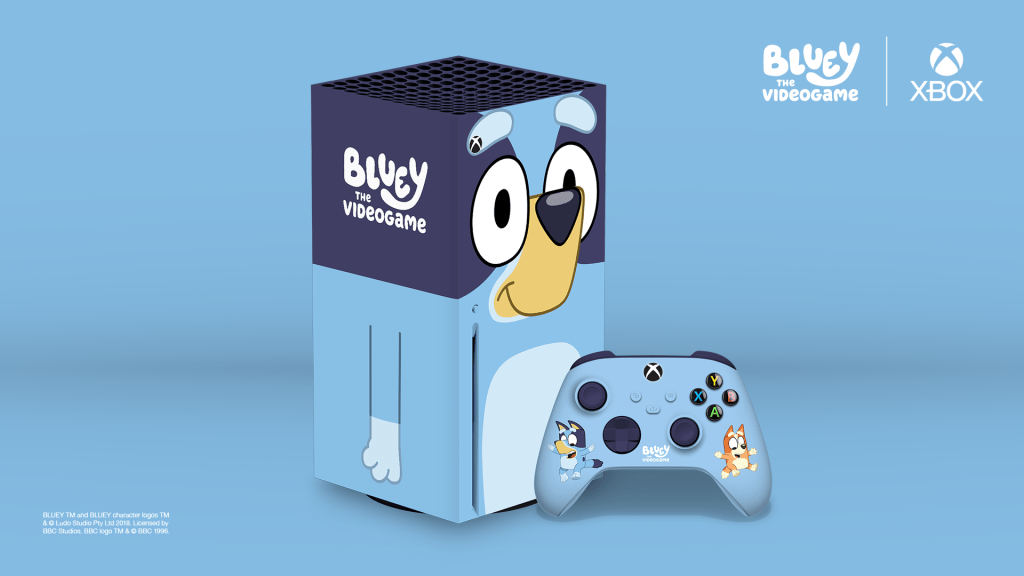 HHW Gaming: Xbox Latest Collaboration With Bluey Delivers A Custom Xbox Series X You Want To Hug