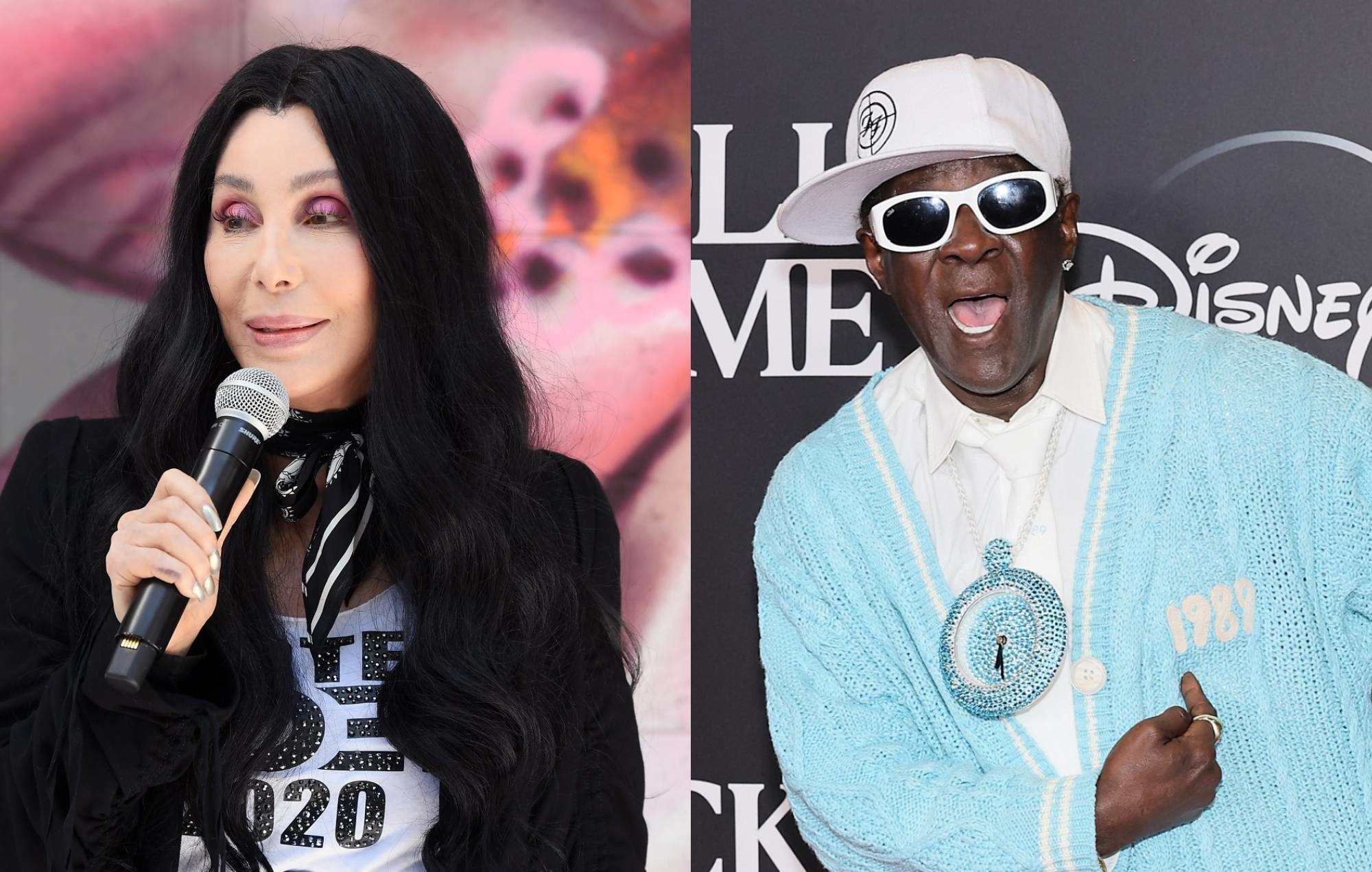 Cher plays new Christmas single at Thanksgiving parade, Flavor Flav approves