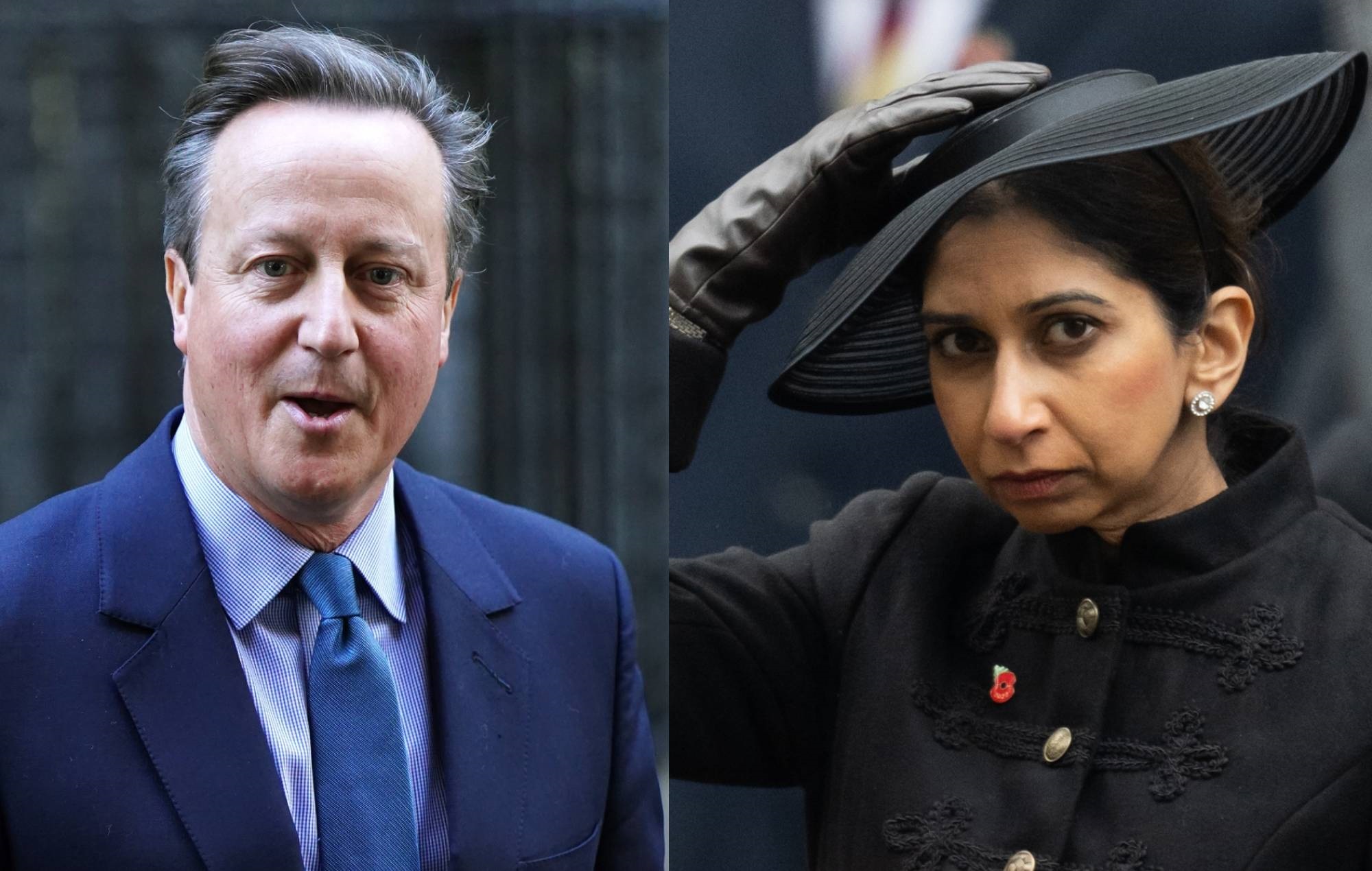 Entertainment world reacts to David Cameron returning to cabinet after Suella Braverman sacking