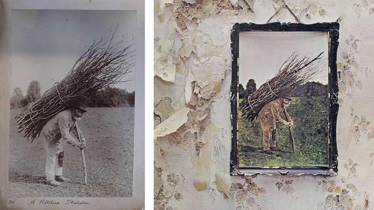 An original photograph of the mysterious figure on the cover of Led Zeppelin IV has been discovered in an old photo album – and he’s been identified