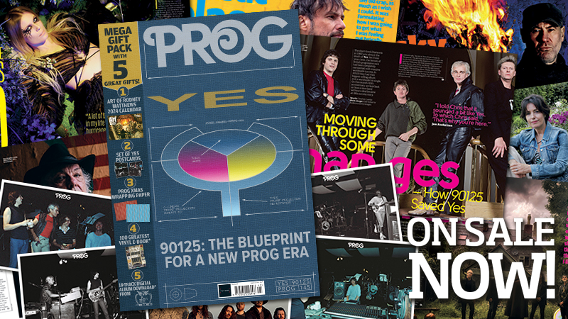 Yes grace the cover of the new gift-packed issue of Prog, on sale now!