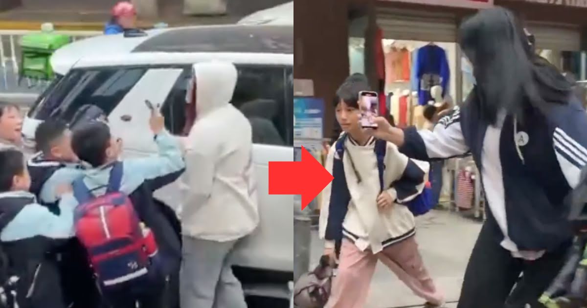 Child Trainee’s Classmates Protect Him From A Reported Adult Stalker Fan