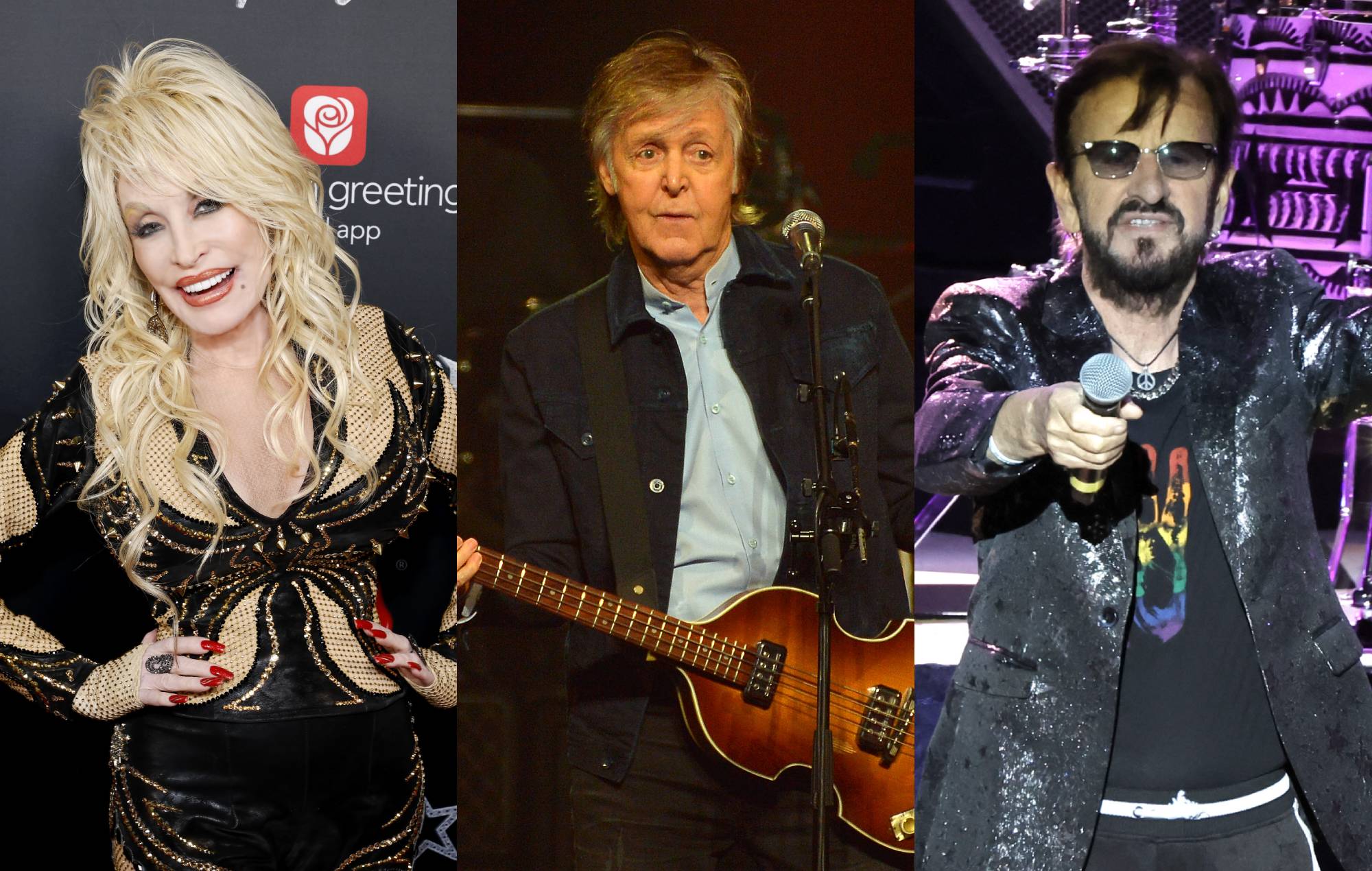 Dolly Parton sent a “love note” to Paul McCartney and Ringo Starr