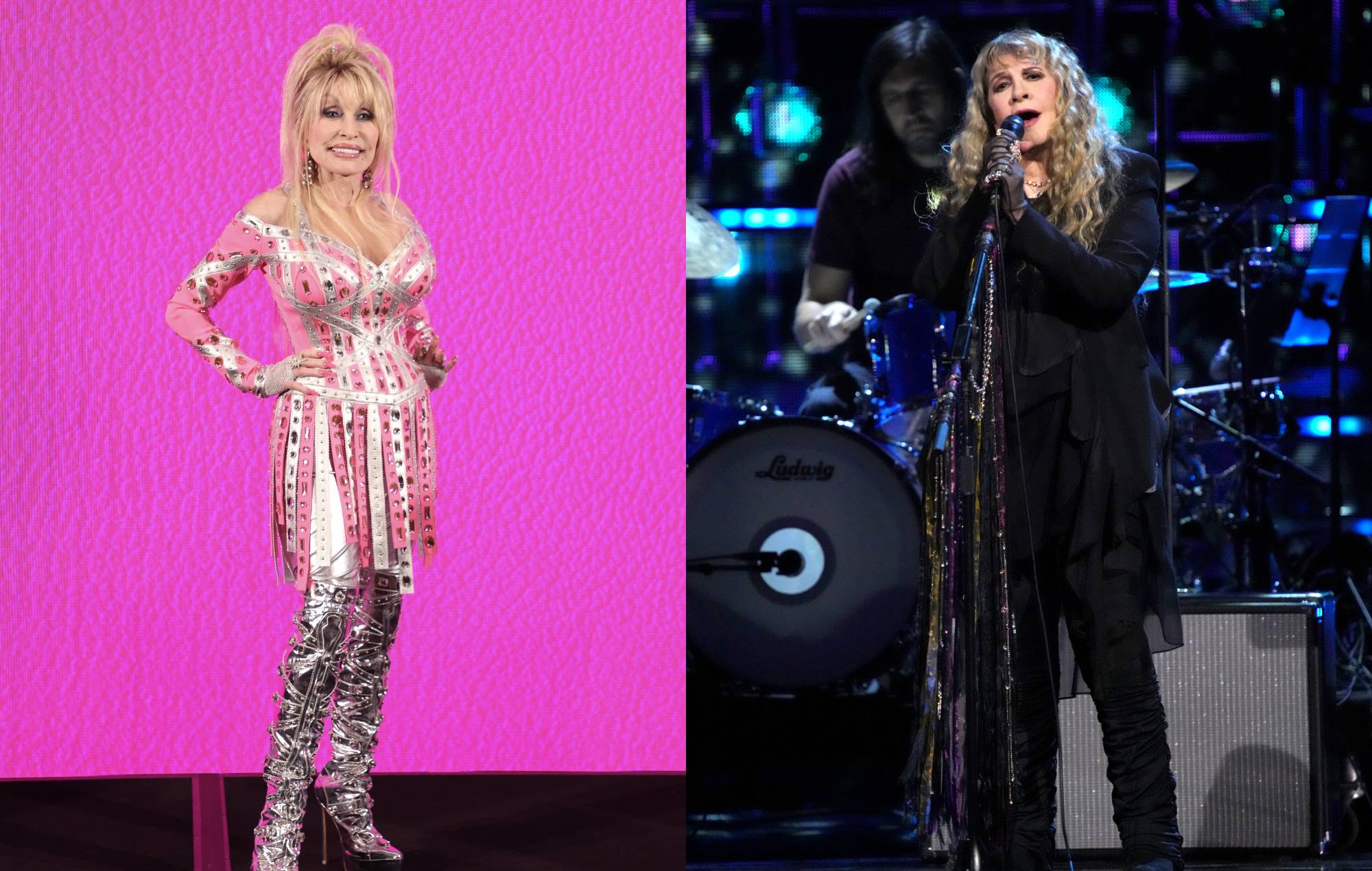 Dolly Parton reveals her ‘Rockstar’ duet with Stevie Nicks was originally written for Fleetwood Mac