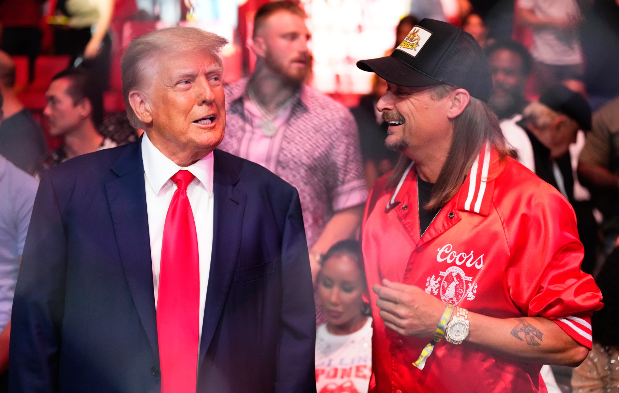Kid Rock says he and Donald Trump confronted CEO over Bud-Light controversy at UFC fight
