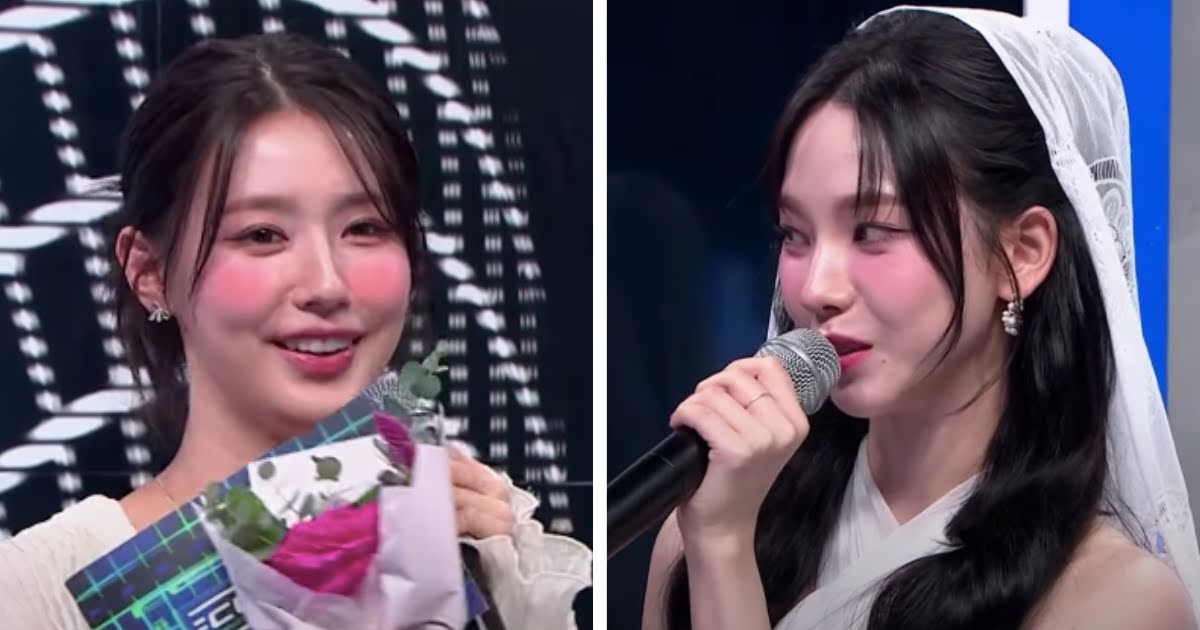 (G)I-DLE’s Miyeon And aespa’s Karina Share A Flirty Moment On Live TV