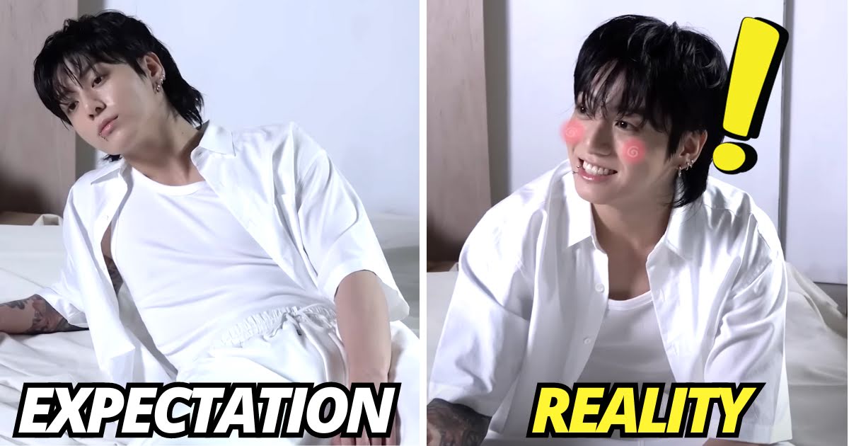 BTS’s Jungkook Shows The Real-Life Struggle Of Taking A Sexy Photo