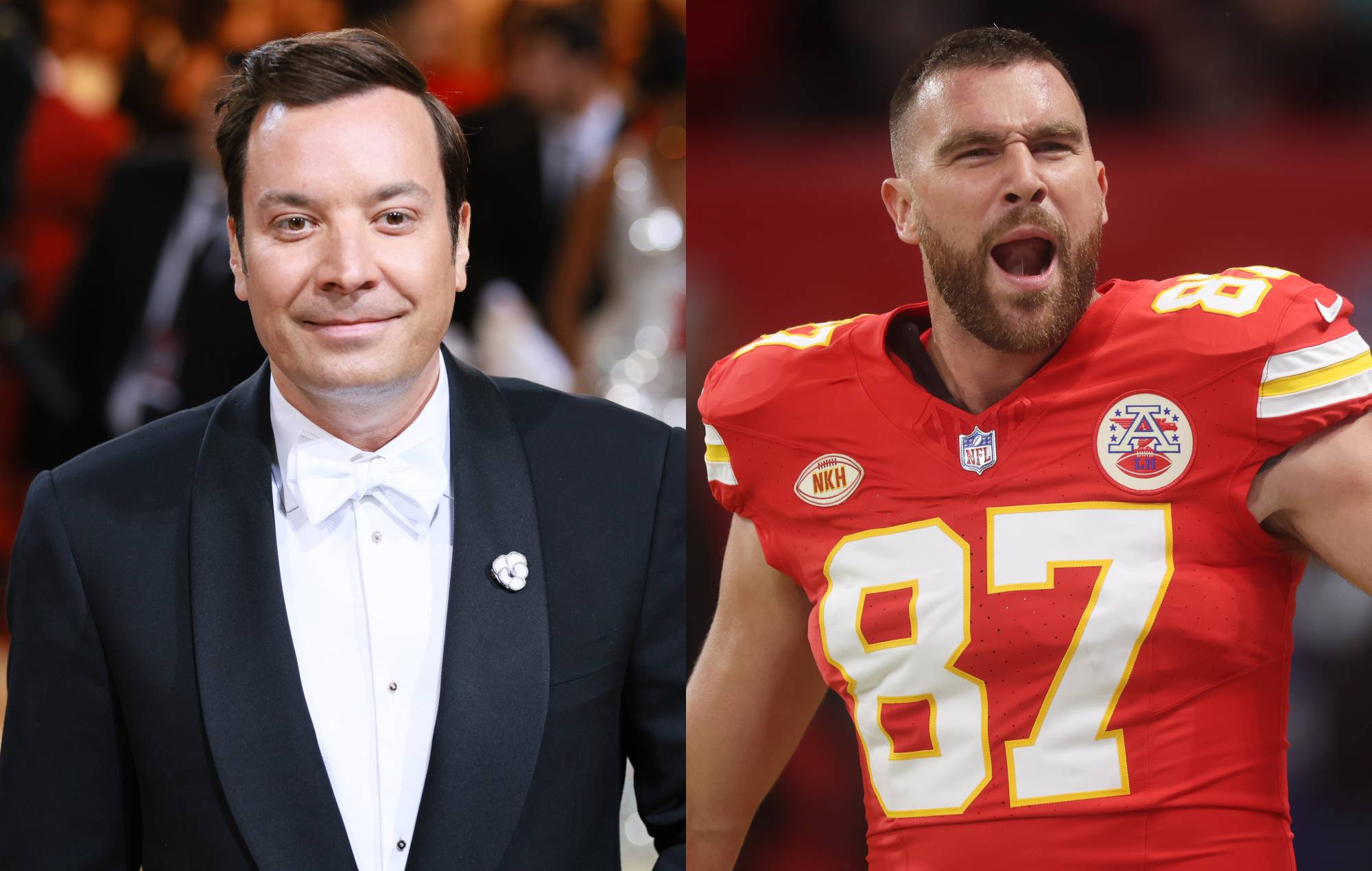 Watch Jimmy Fallon and Black Thought turn Travis Kelce’s tweets into music