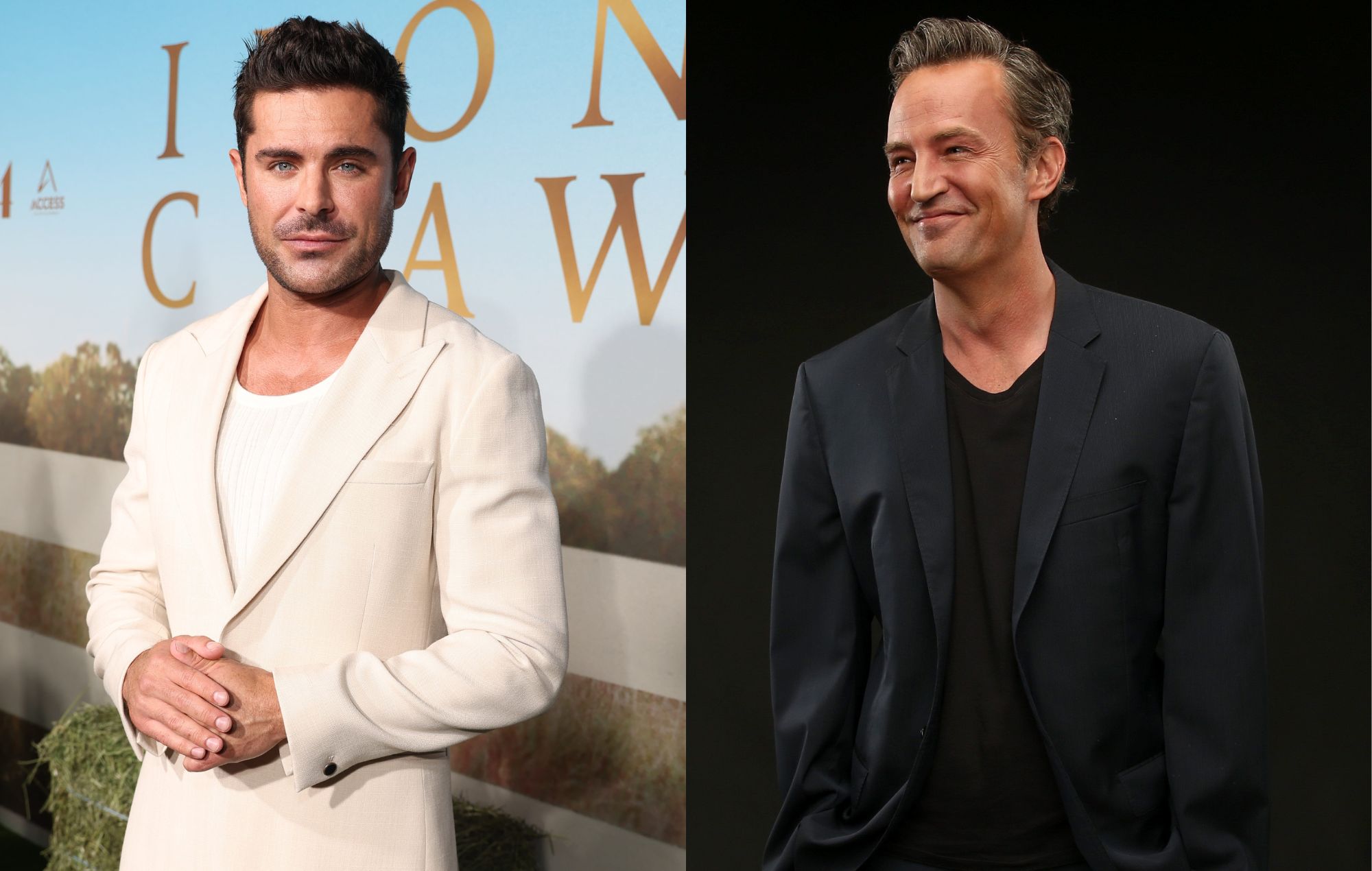 Zac Efron responds to Matthew Perry’s wish that he play him in a biopic