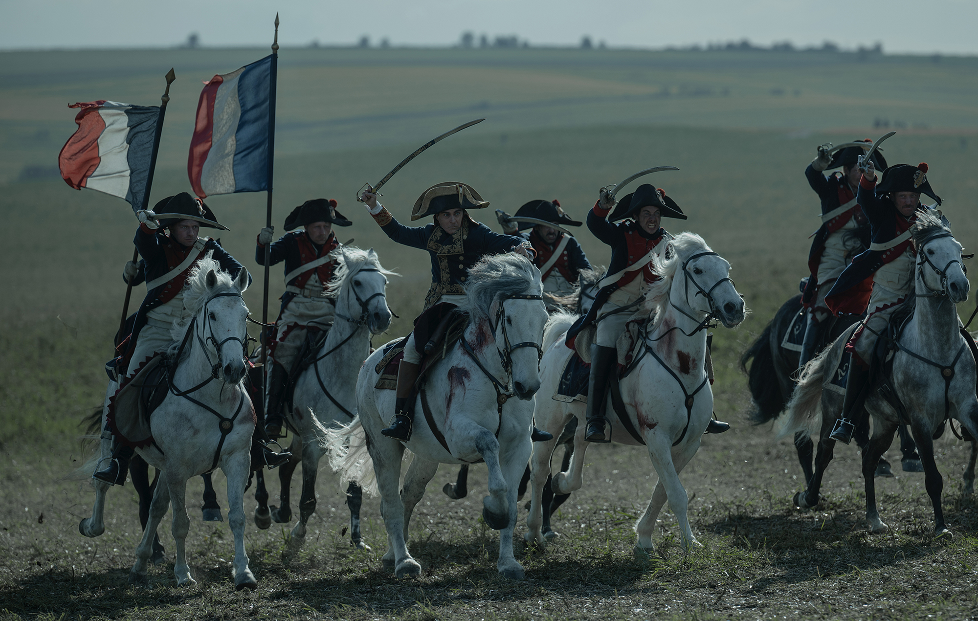 Watch Napoleon slaughter his enemies in epic battle scene