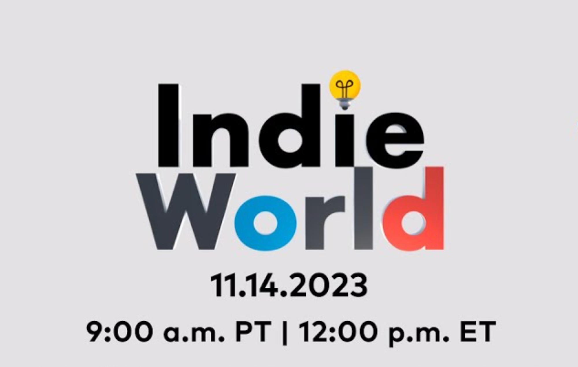 Here’s how to watch Nintendo’s November Indie World Showcase
