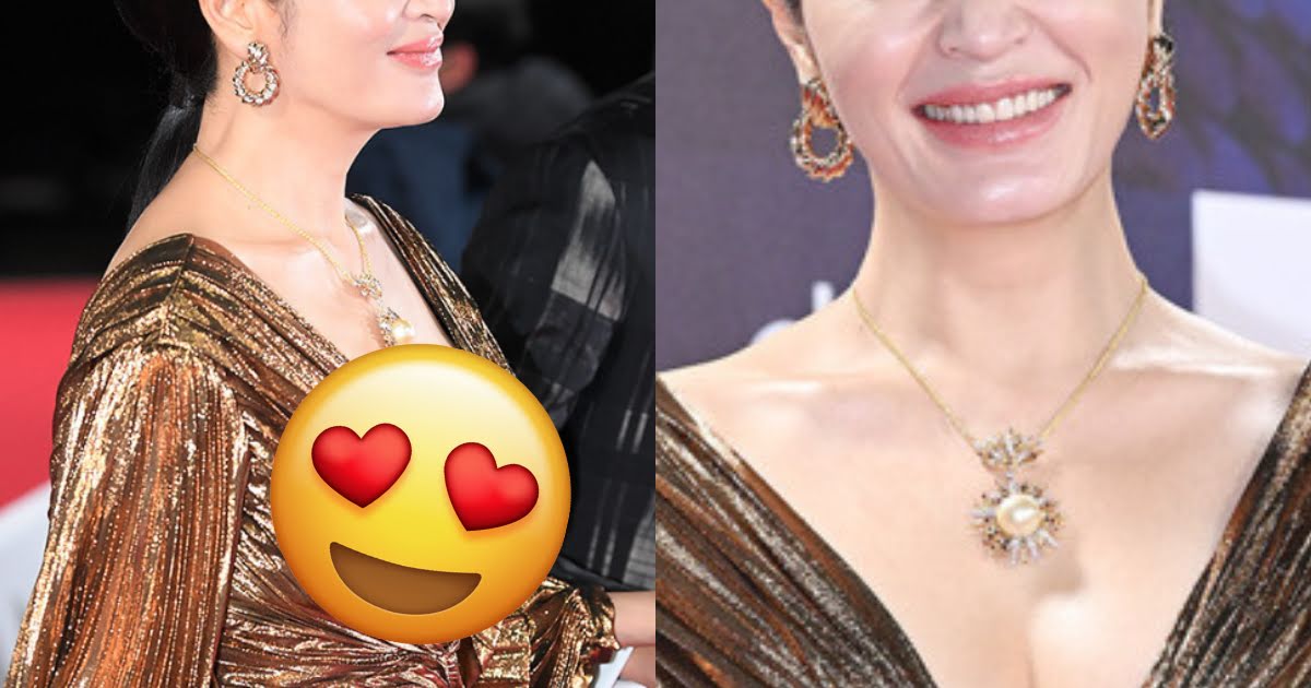 53-Year-Old Veteran Actress’s “No Bra” Awards Show Look Stuns Netizens