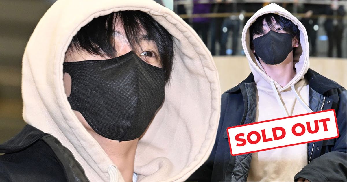 BTS’s Jungkook Flexes A Special Brand At The Airport — Now, It’s Sold Out