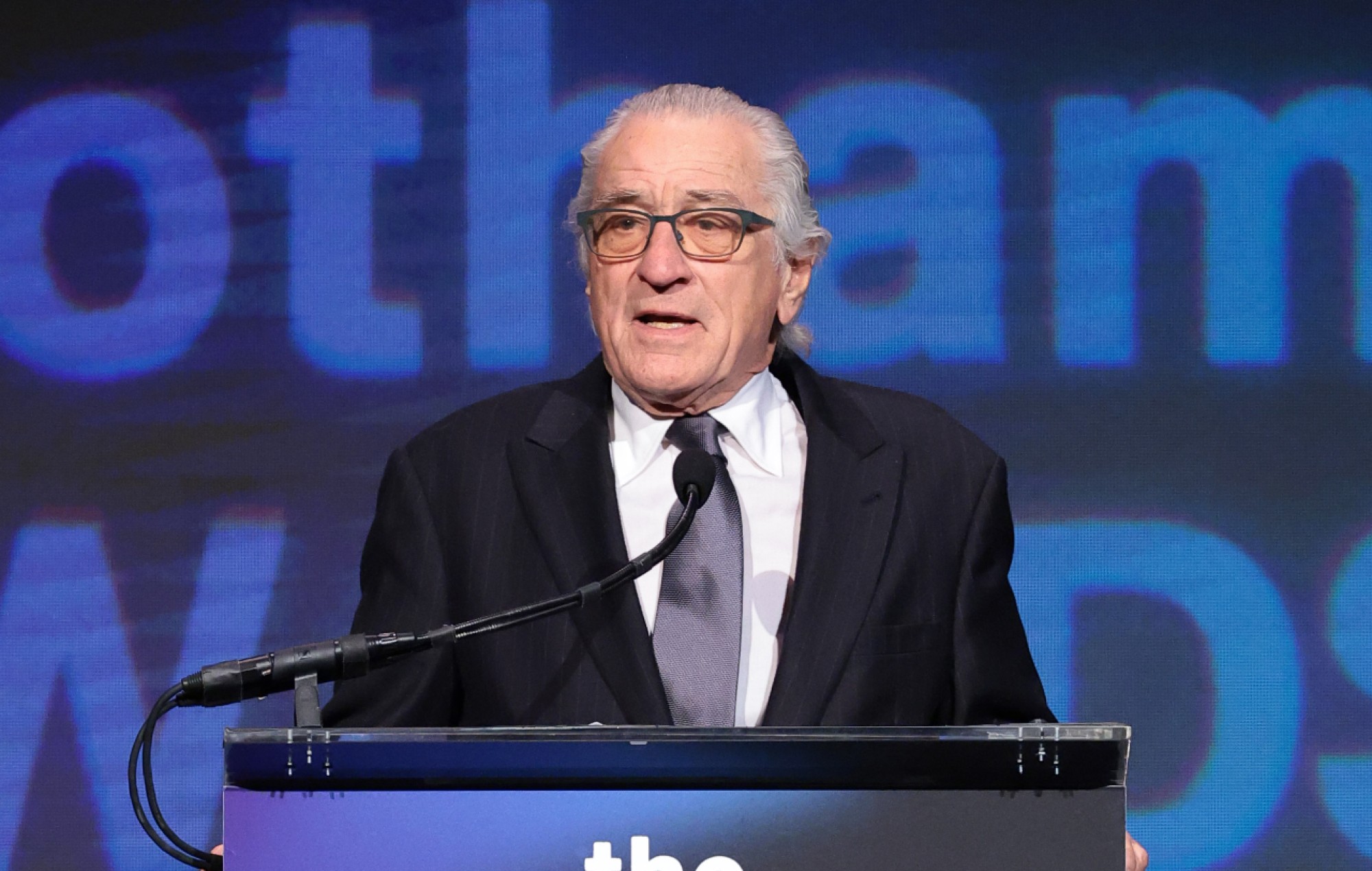 Robert De Niro claims his Gotham Awards speech criticising Donald Trump was “edited”