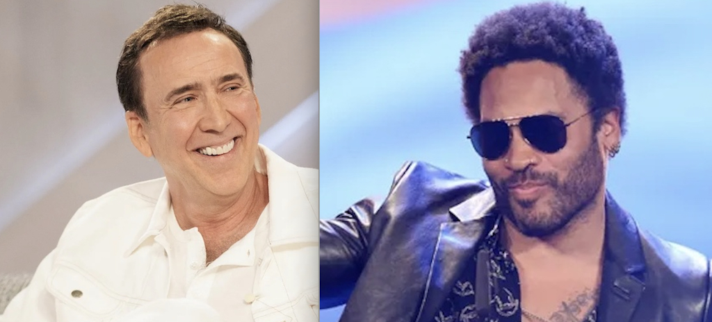 Apparently Nicolas Cage And Lenny Kravitz Once Did A High School Musical Together (???) (!!!)