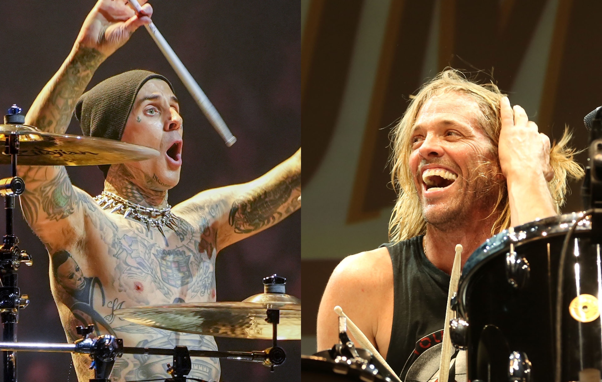 Travis Barker asked Taylor Hawkins to play drums together shortly before his passing