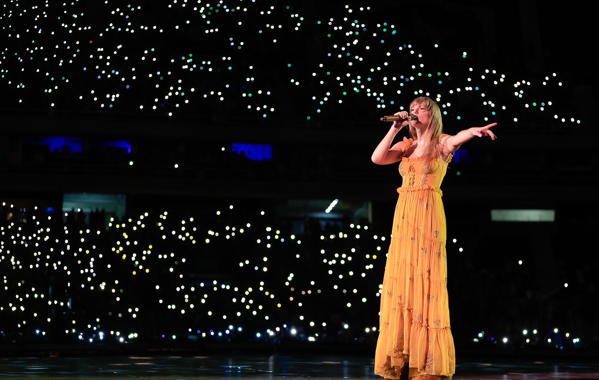 Taylor Swift says she’s “devastated” by death of fan before concert show in Brazil