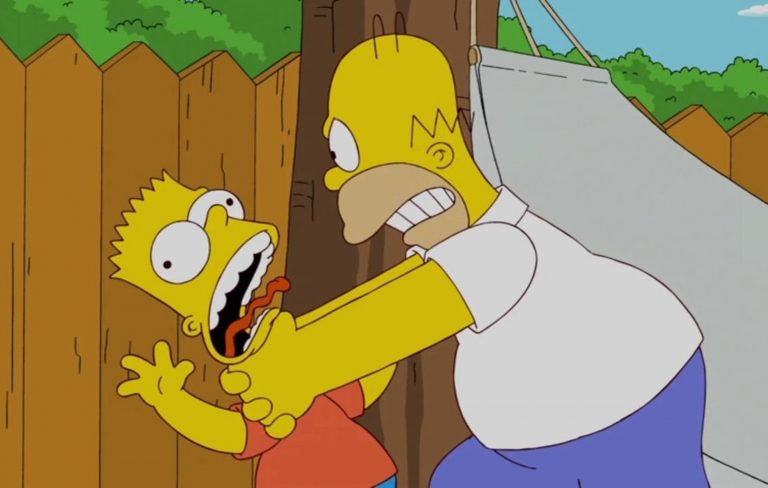 Homer will no longer strangle Bart in ‘The Simpsons’ as “times have changed”