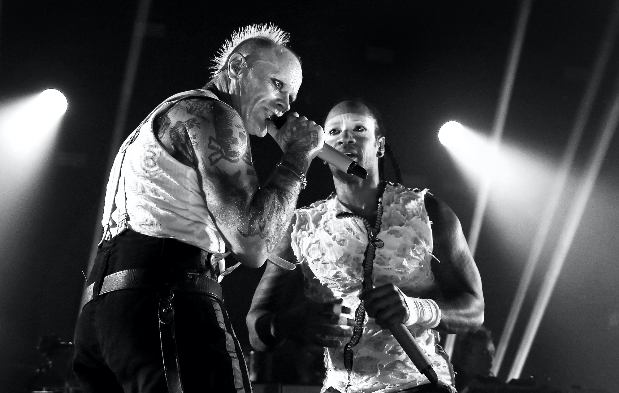 The Prodigy’s Maxim “burnt” his artwork after Keith Flint’s death