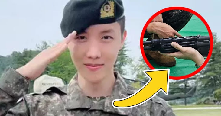 BTS Fans Thirst Over New Picture Of J-Hope Working As An Assistant Instructor In The Military