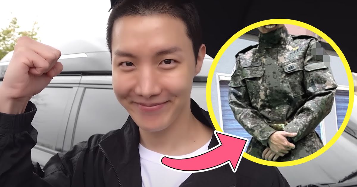 BTS’s J-Hope Looks Handsome AF In New Military Photos