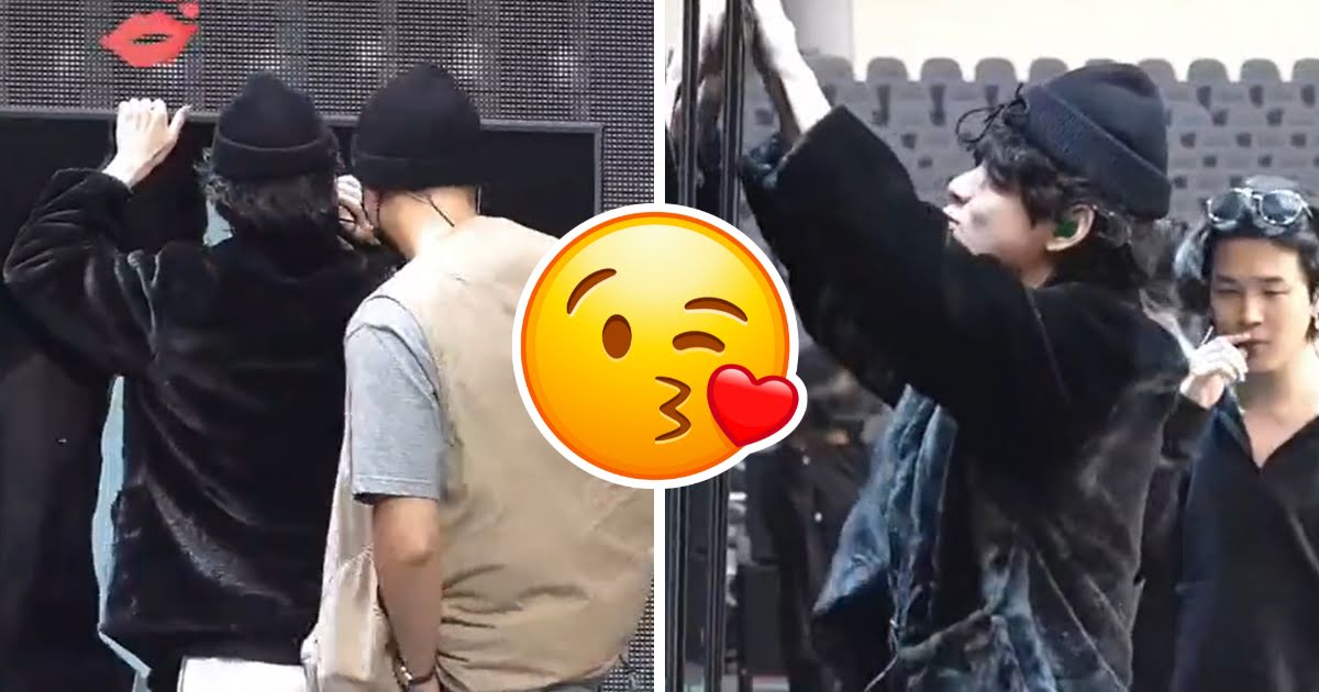 BTS’s V Risked It All To Kiss RM’s Forehead…Again