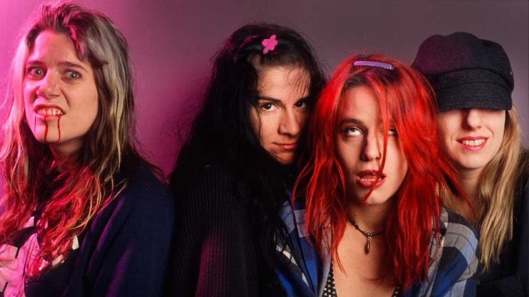 “For a while I was bummed out about the fuss it caused because I was worried my mum would find out:” the story behind L7’s Pretend We’re Dead