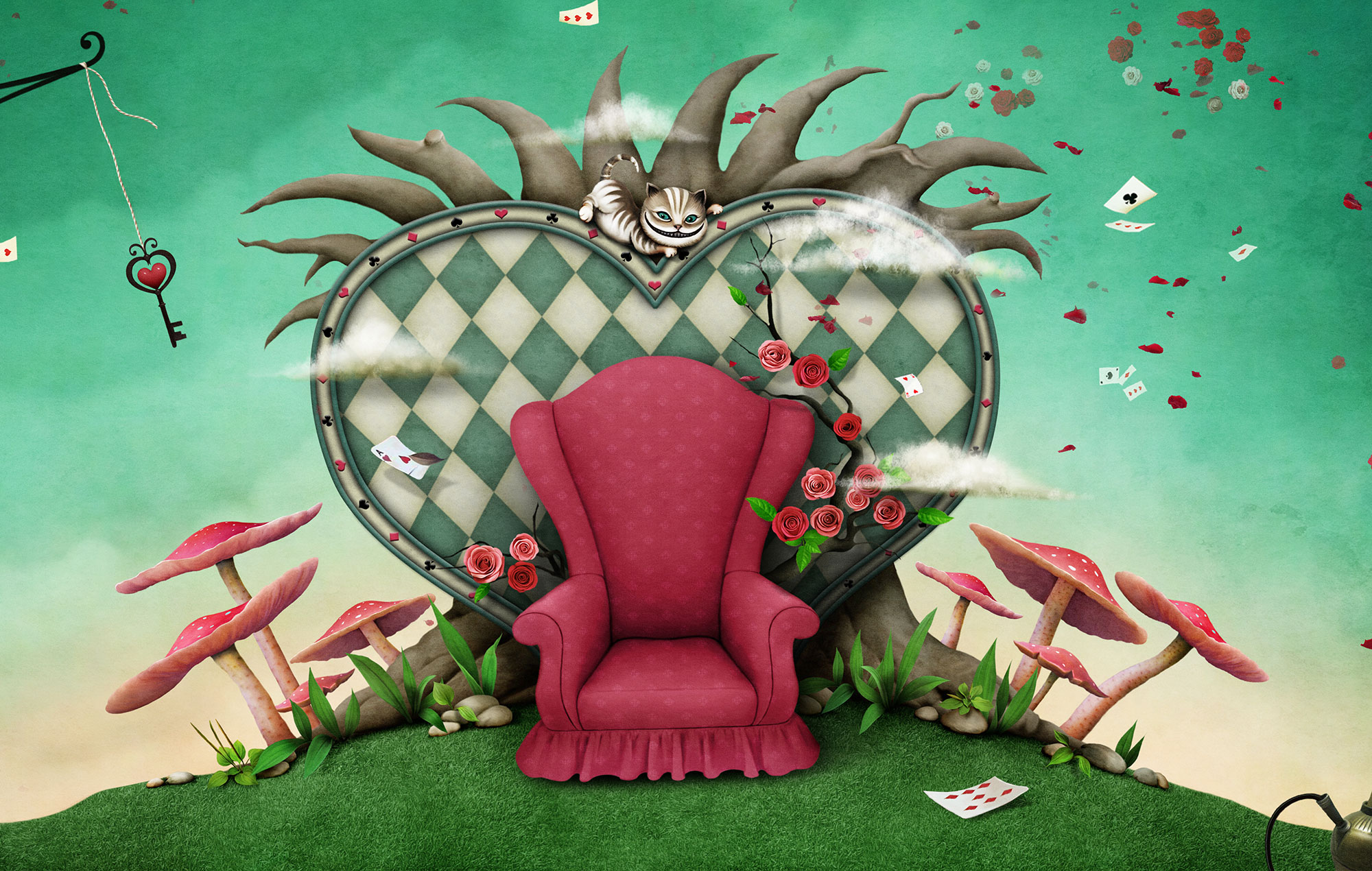 This viral AI-generated ‘Alice In Wonderland’ “looks like The Matrix”