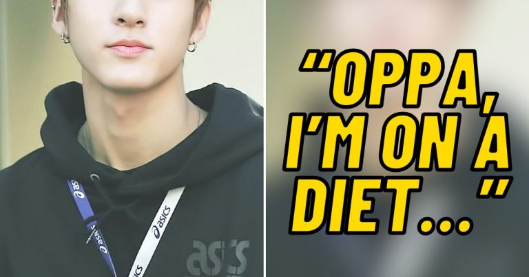 The Male K-Pop Idol Who Had The Wittiest Response To A Fan’s Comment About Dieting