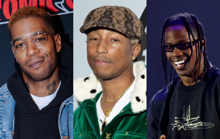 Kid Cudi teams up with Pharrell and Travis Scott on hypnotic new single ‘At The Party’