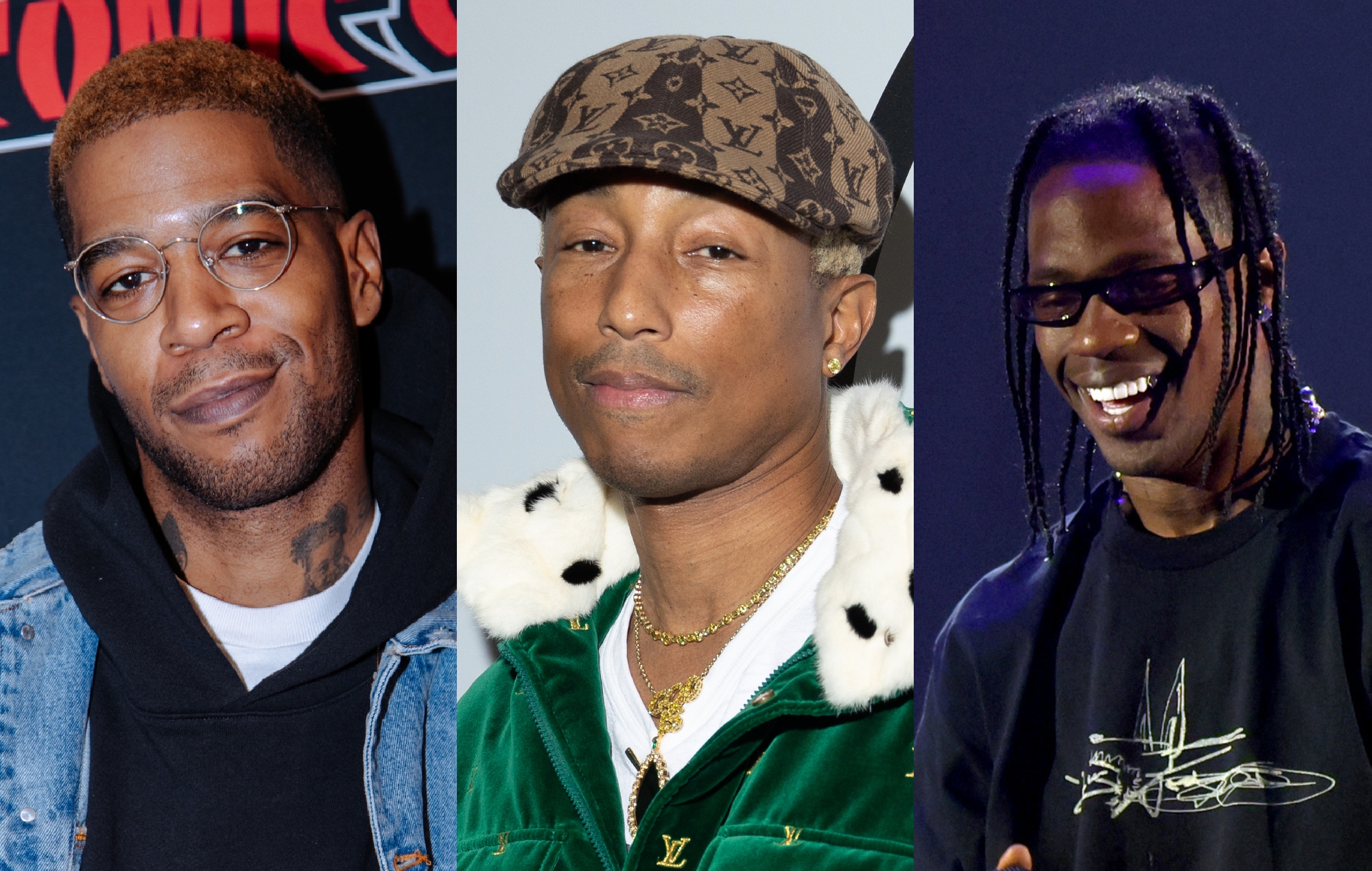 Kid Cudi teams up with Pharrell and Travis Scott on hypnotic new single ‘At The Party’