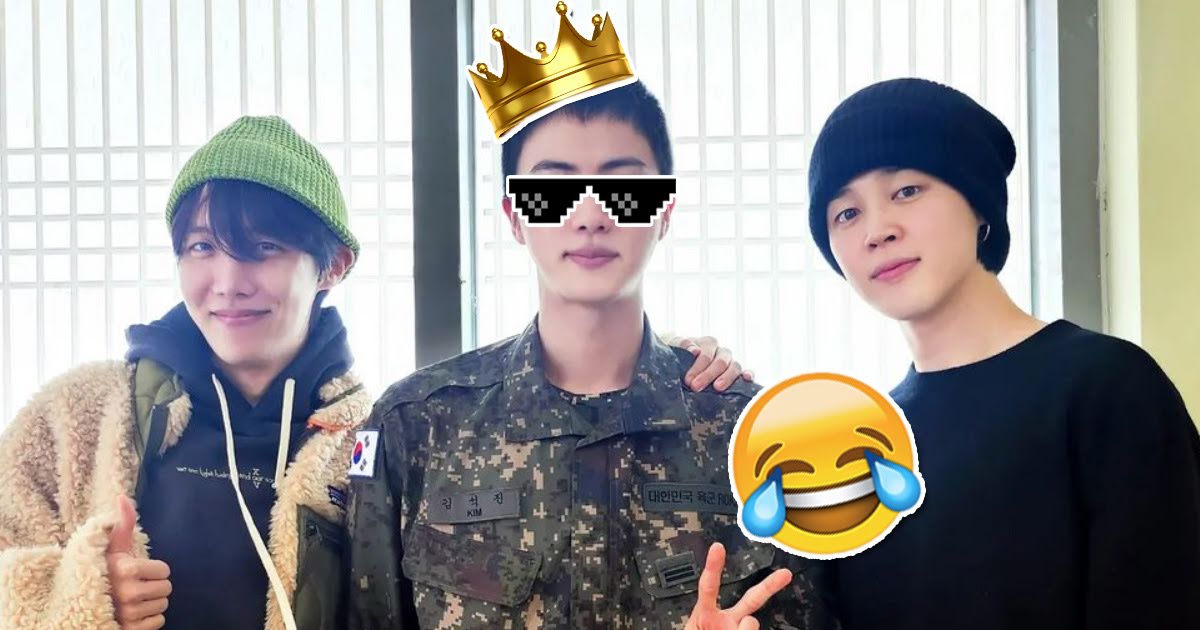 Jin Is Turning BTS’s Military Life Into One Big “Jin Hit” Joke