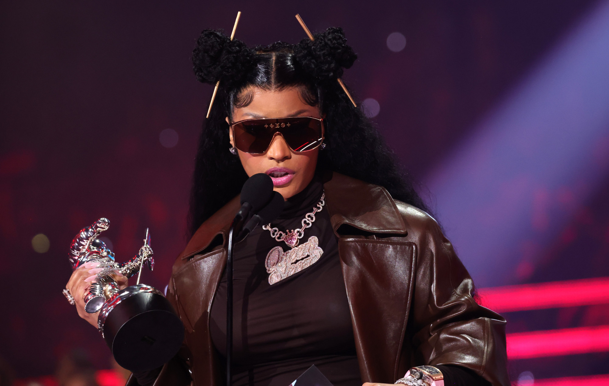 Nicki Minaj thinks social media is forcing “false realities” upon young people
