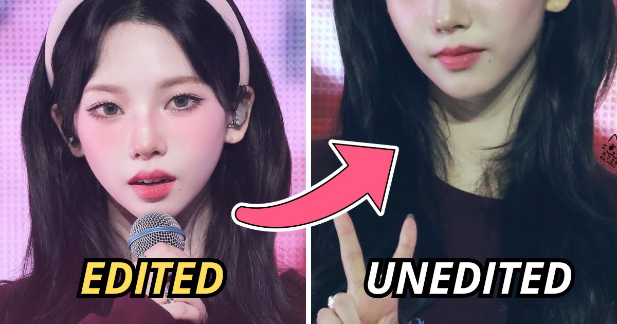 “Over-Edited” Fansite Photos Of aespa’s Karina Cause Fierce Debate After Fans See Unedited Versions