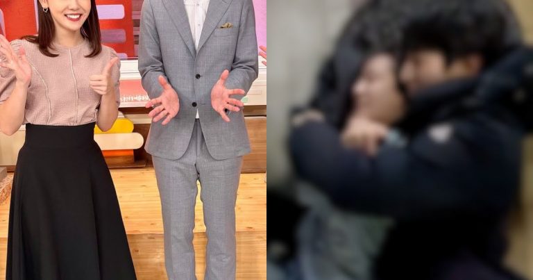 Two Japanese Announcers Are Caught On Camera Being Affectionate While Lying On The Street