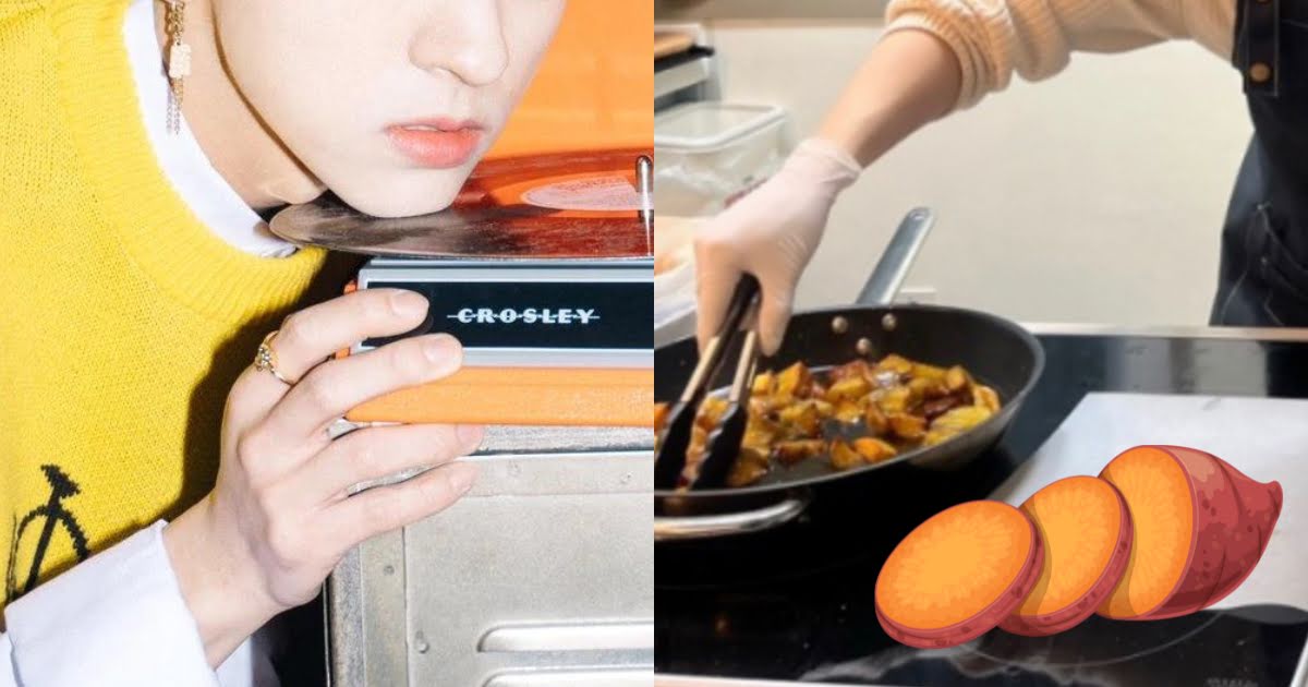 4th Generation Idol Goes Viral For Cooking Sweet Potatoes For Fans