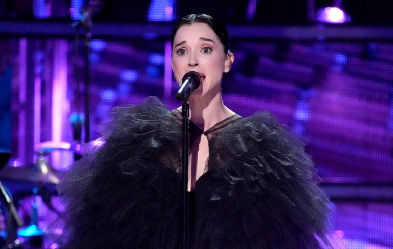 Watch St. Vincent sing ‘Running Up That Hill’ at Kate Bush’s Hall of Fame induction